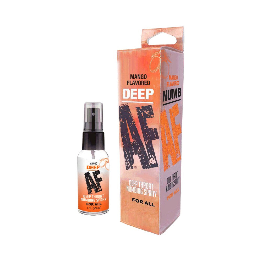 Deep AF Mango Flavored Lube - 1 oz.